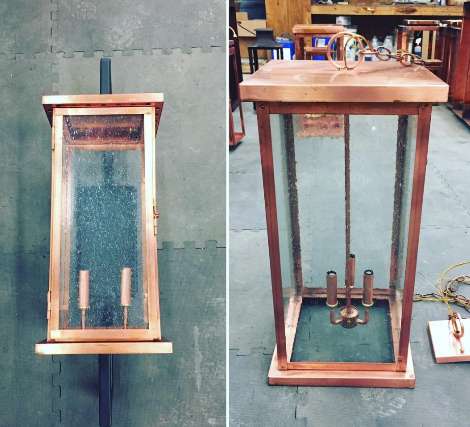 St. James Trinity Copper Lantern Pendant Lights