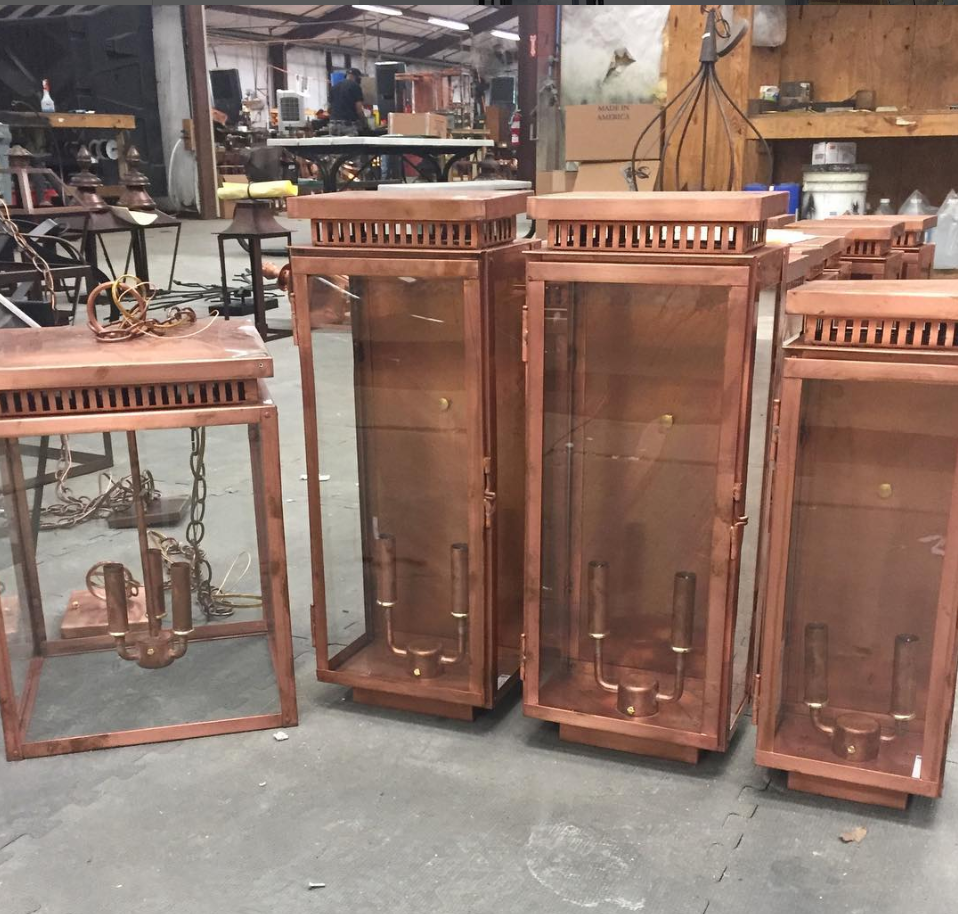 St. James Old Salt Run Copper Pendant Lights