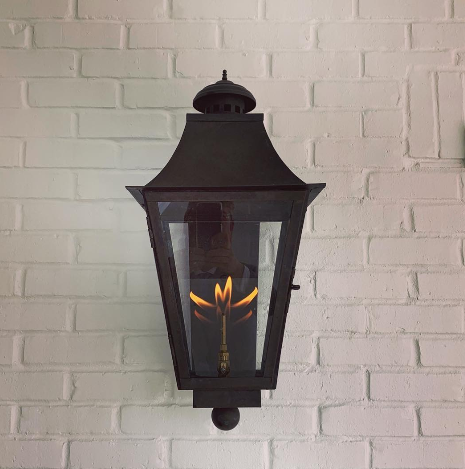 Outdoor Gas Electric Copper Lantern Kitchen Island Pendant Ceiling Light Fixture Chandelier Entryway Patio Light