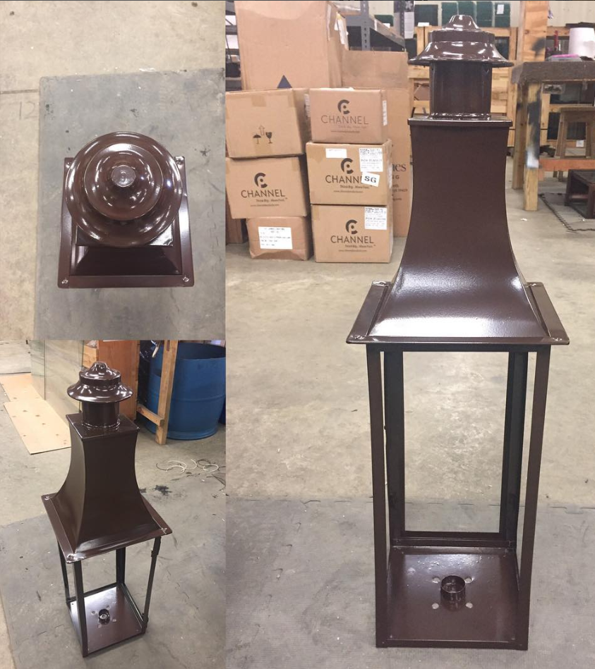 Dark Sienna Finish.