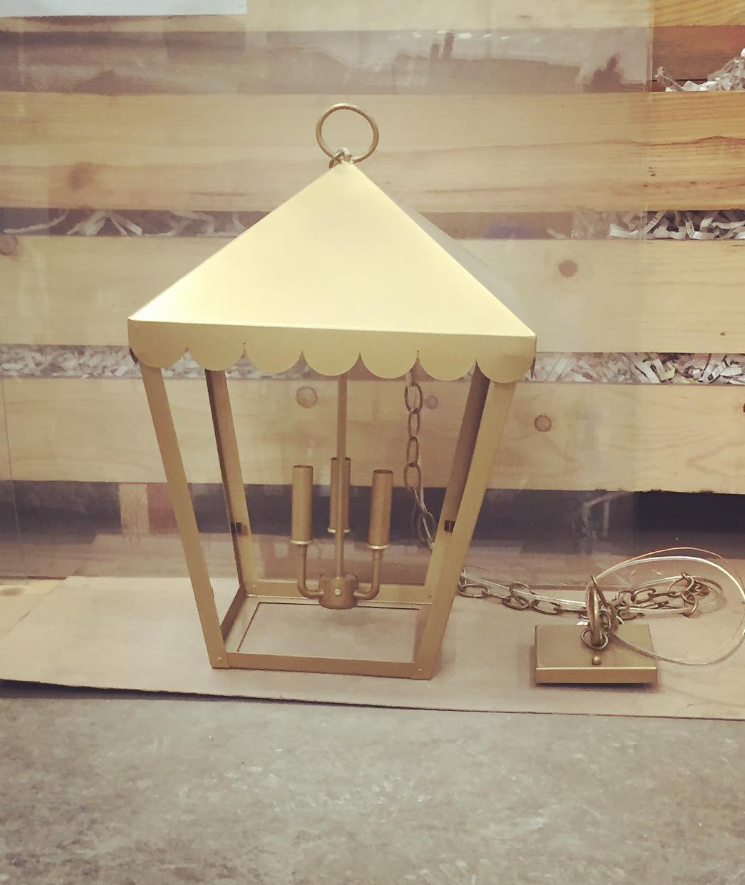 powder coated gold