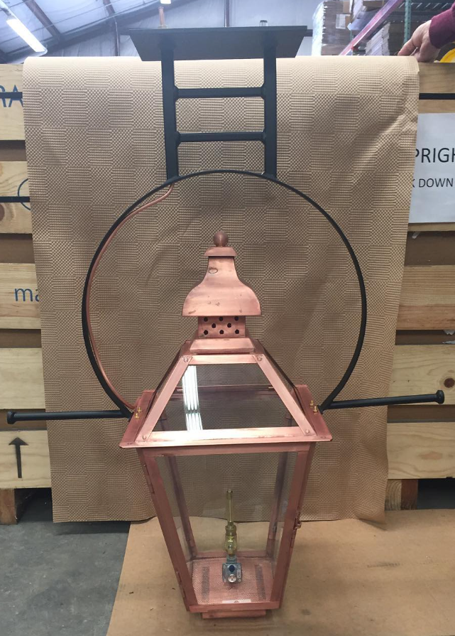 St. James Logan Copper Lantern