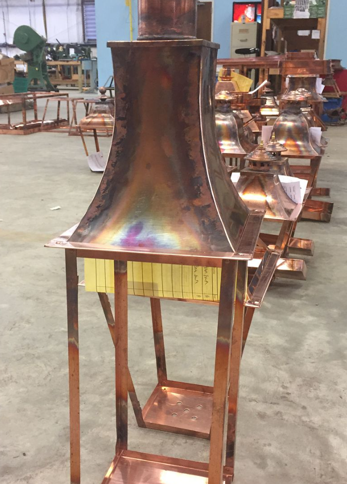 Outdoor Gas Electric Copper Lantern Kitchen Island Pendant Ceiling Light Fixture Chandelier Entryway Patio Light