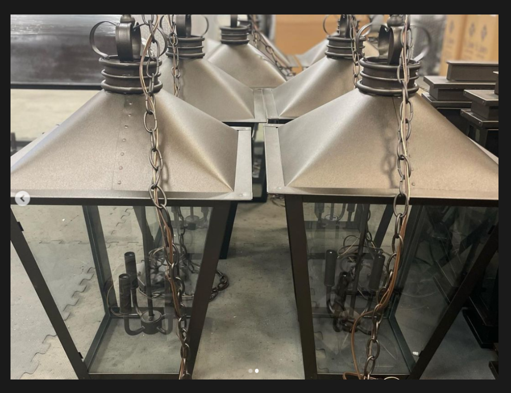 Belgian Pendant -Oil Rubbed Bronze Powder Coat