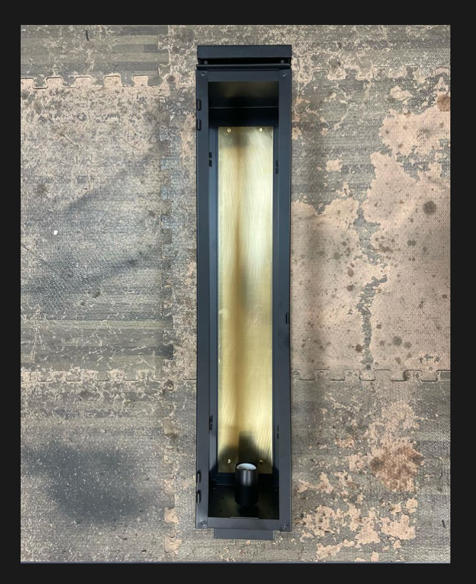Custom Frisco w/ Brass Backing