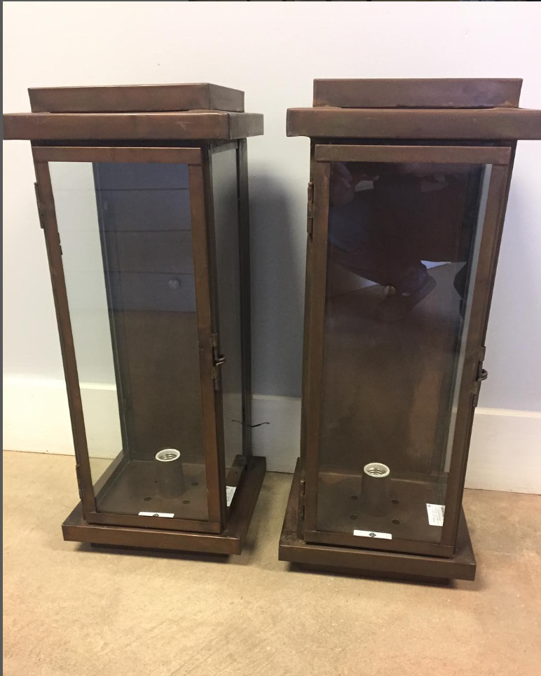 St. James Winnipeg Copper Lantern