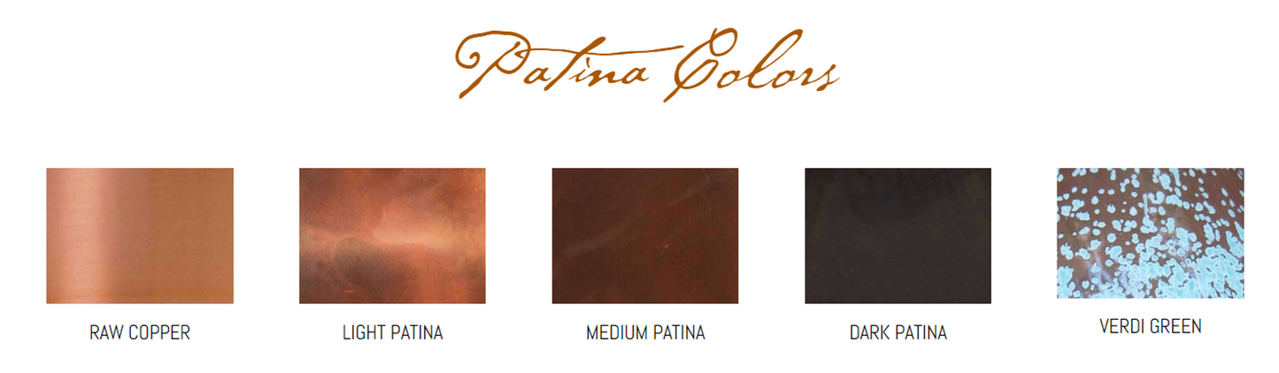 St. James Bogota Copper Lantern Custom Design