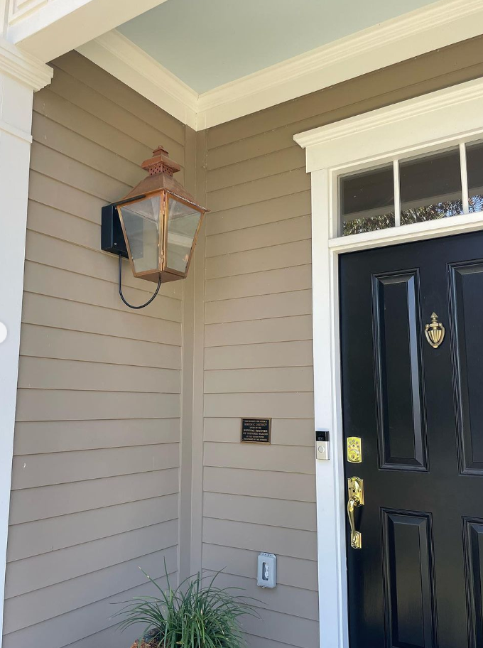 St. James Logan Copper Lantern