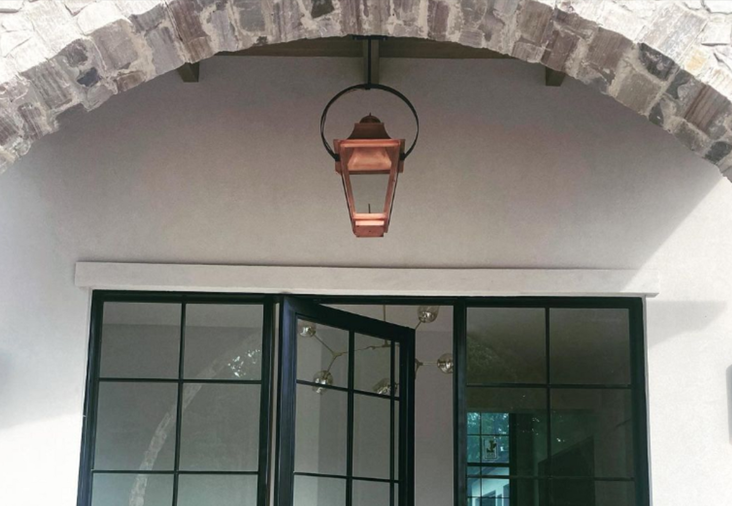 St. James Montrose Copper Lantern