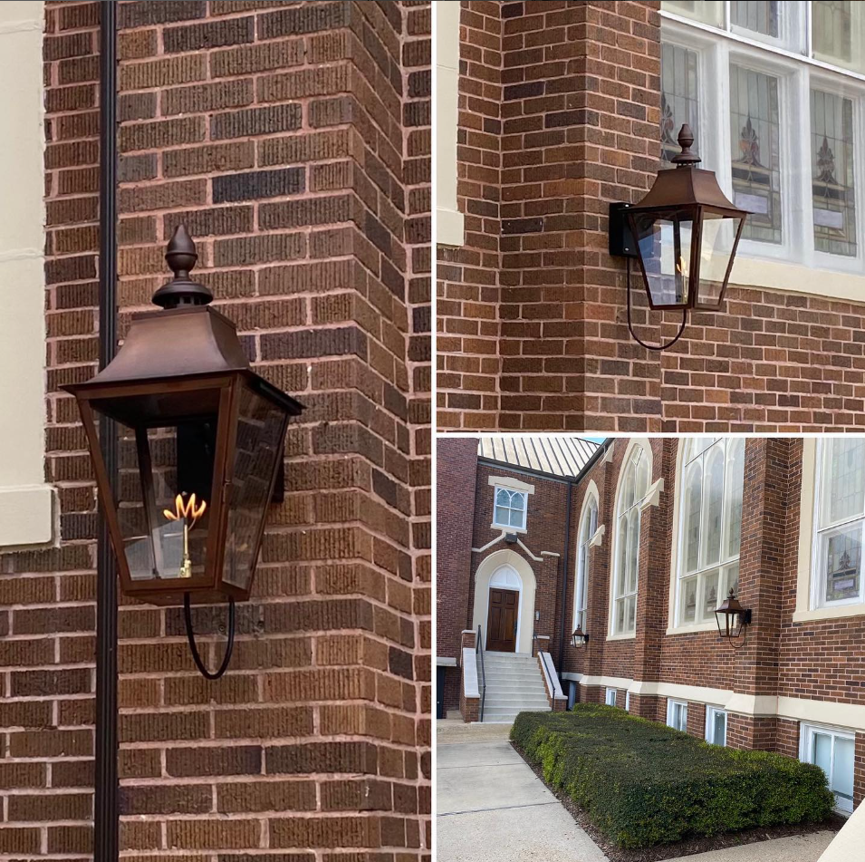 Outdoor Gas Electric Copper Lantern Kitchen Island Pendant Ceiling Light Fixture Chandelier Entryway Patio Light