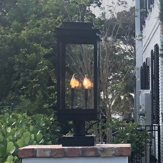 Outdoor Gas Electric Copper Lantern Kitchen Island Pendant Ceiling Light Fixture Chandelier Entryway Patio Light