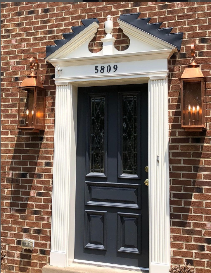 Outdoor Gas Electric Copper Lantern Kitchen Island Pendant Ceiling Light Fixture Chandelier Entryway Patio Light