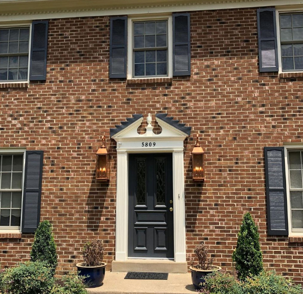 St. James Sweetwater Copper Lantern With Top Curl