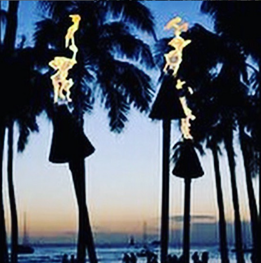 St. James Tiki Torches Custom Design