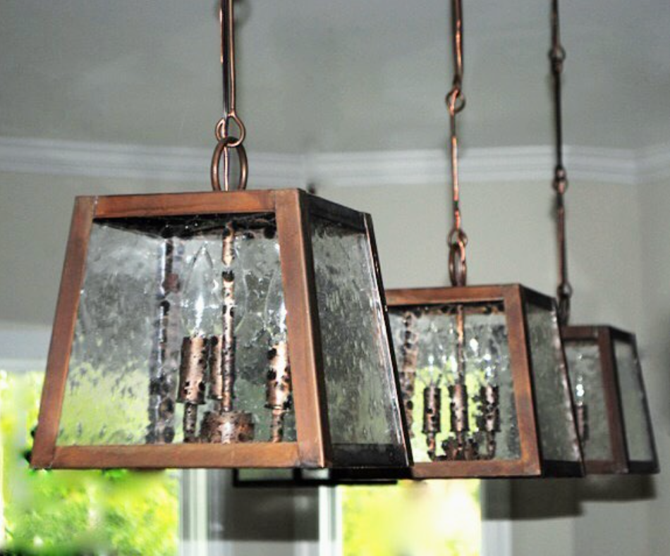 St. James Abilene Copper Pendant Light