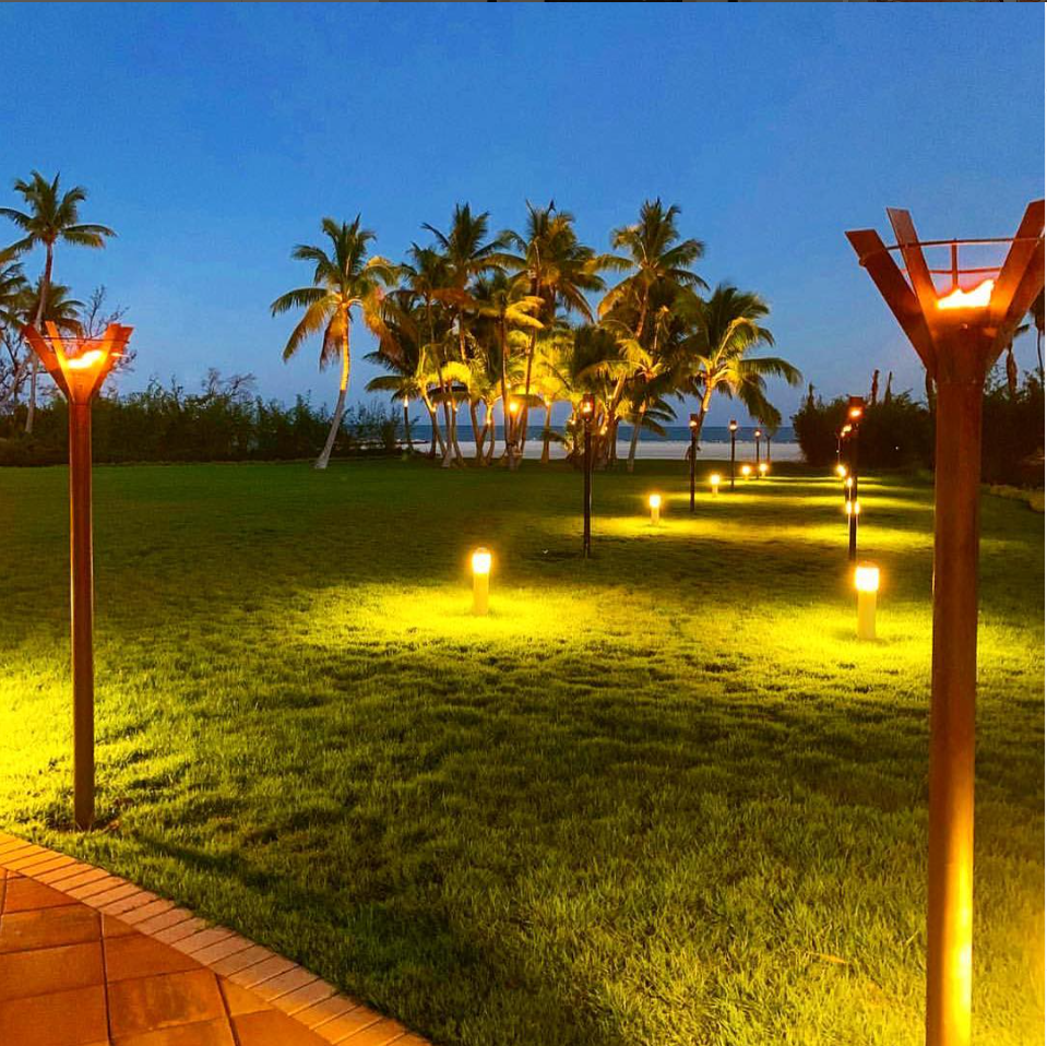St. James Tiki Torches Custom Design