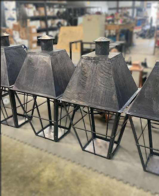 Outdoor Gas Electric Copper Lantern Kitchen Island Pendant Ceiling Light Fixture Chandelier Entryway Patio Light