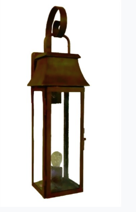 St. James AL BAR Copper Lantern