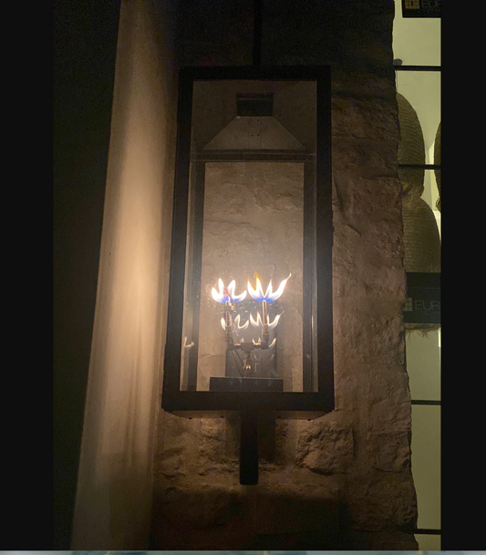 Outdoor Gas Electric Copper Lantern Kitchen Island Pendant Ceiling Light Fixture Chandelier Entryway Patio Light