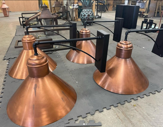 Outdoor Gas Electric Copper Lantern Kitchen Island Pendant Ceiling Light Fixture Chandelier Entryway Patio Light