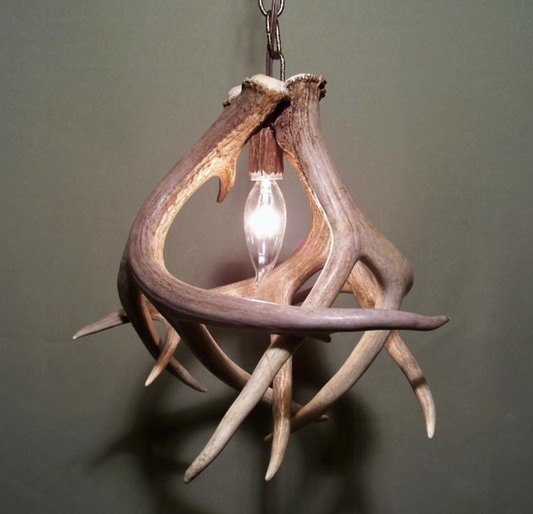 Deer Antler Chandelier Pendant Light
