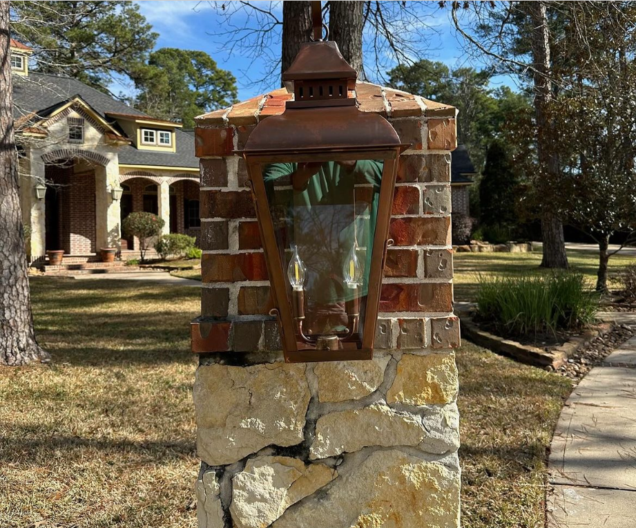 Carroll by Design Kingston Copper Lantern Pendant Light