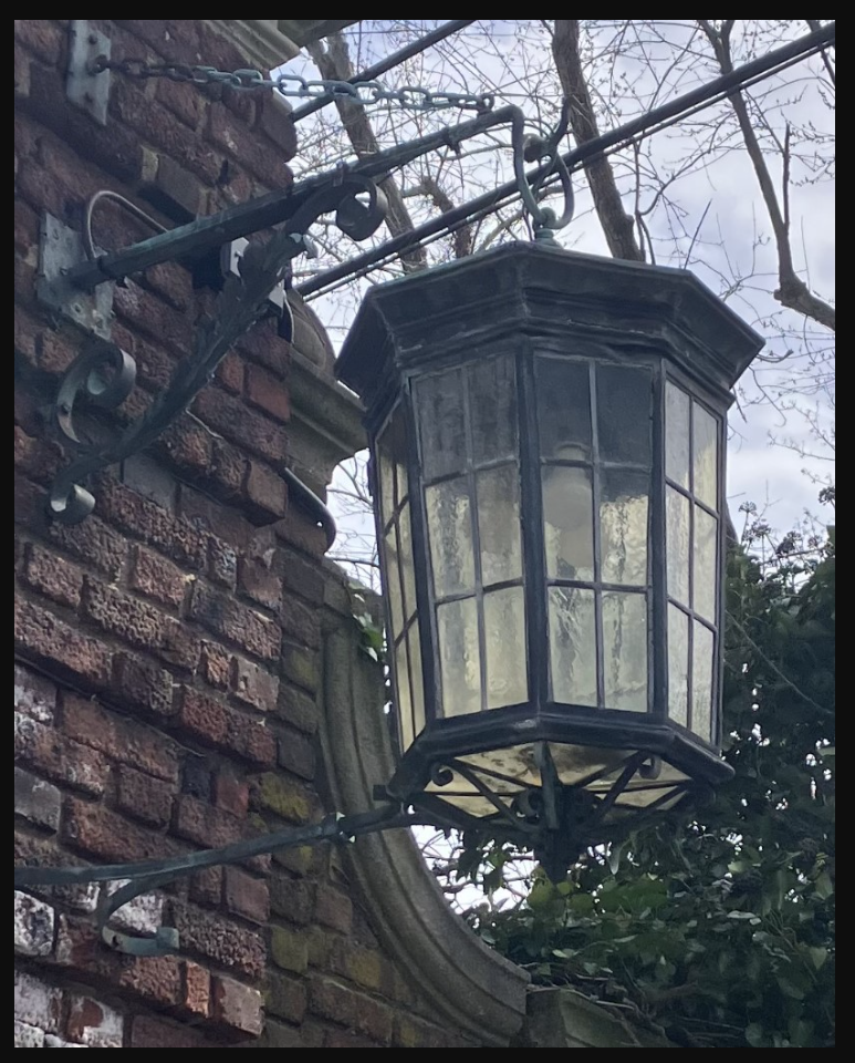 St. James Damascus Copper Lantern Custom Design