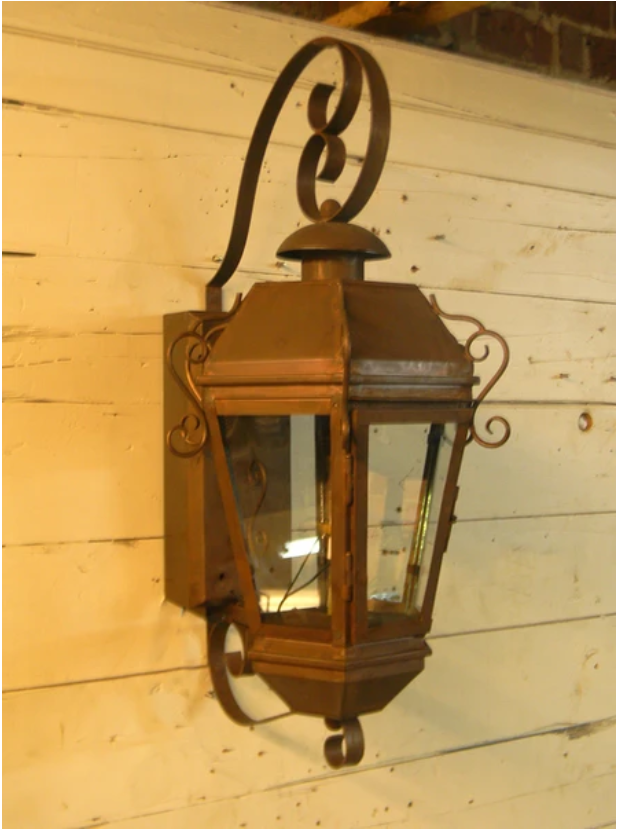 St. James Camelot Medieval Copper Lantern Custom Design