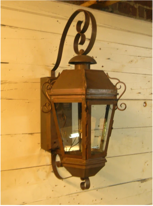 Outdoor Gas Electric Copper Lantern Kitchen Island Pendant Ceiling Light Fixture Chandelier Entryway Patio Light