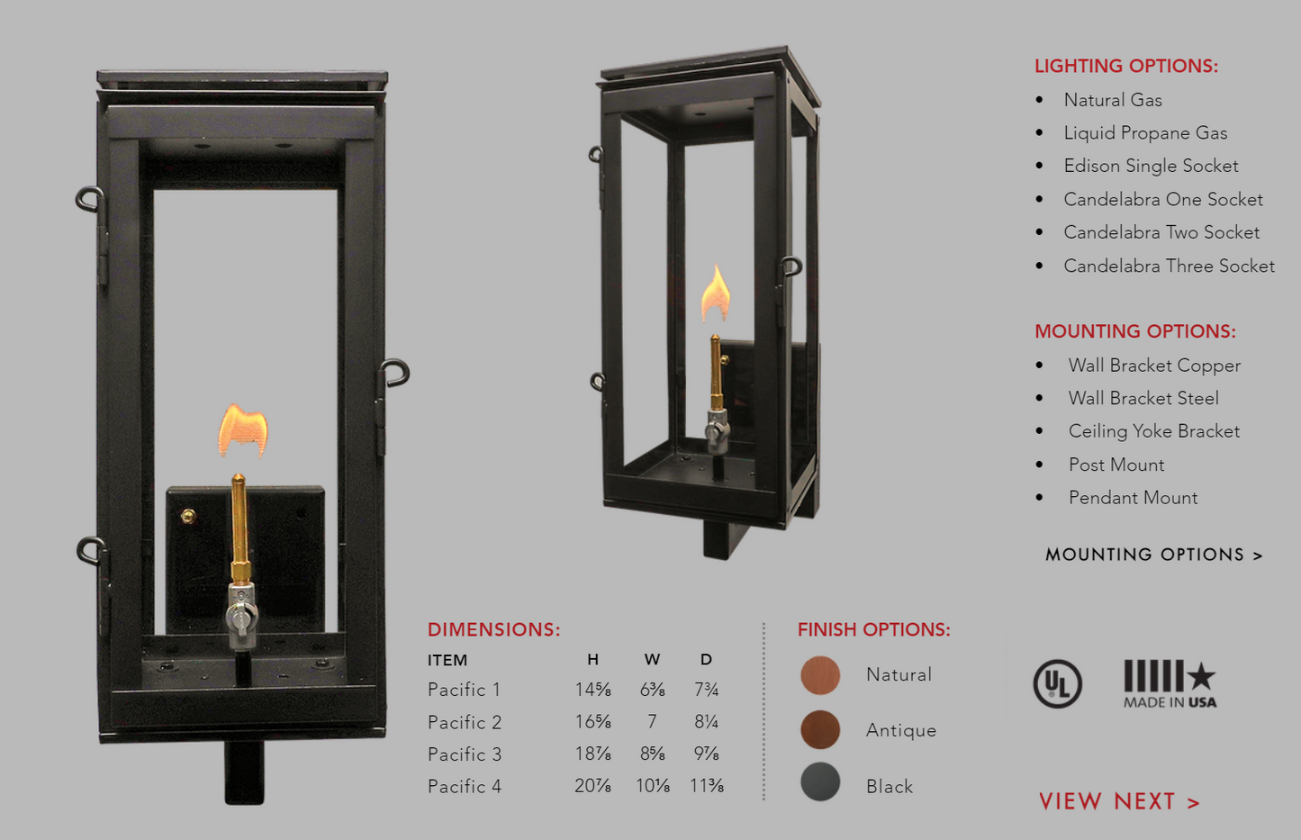 Carroll by Design Pacific Copper Lantern