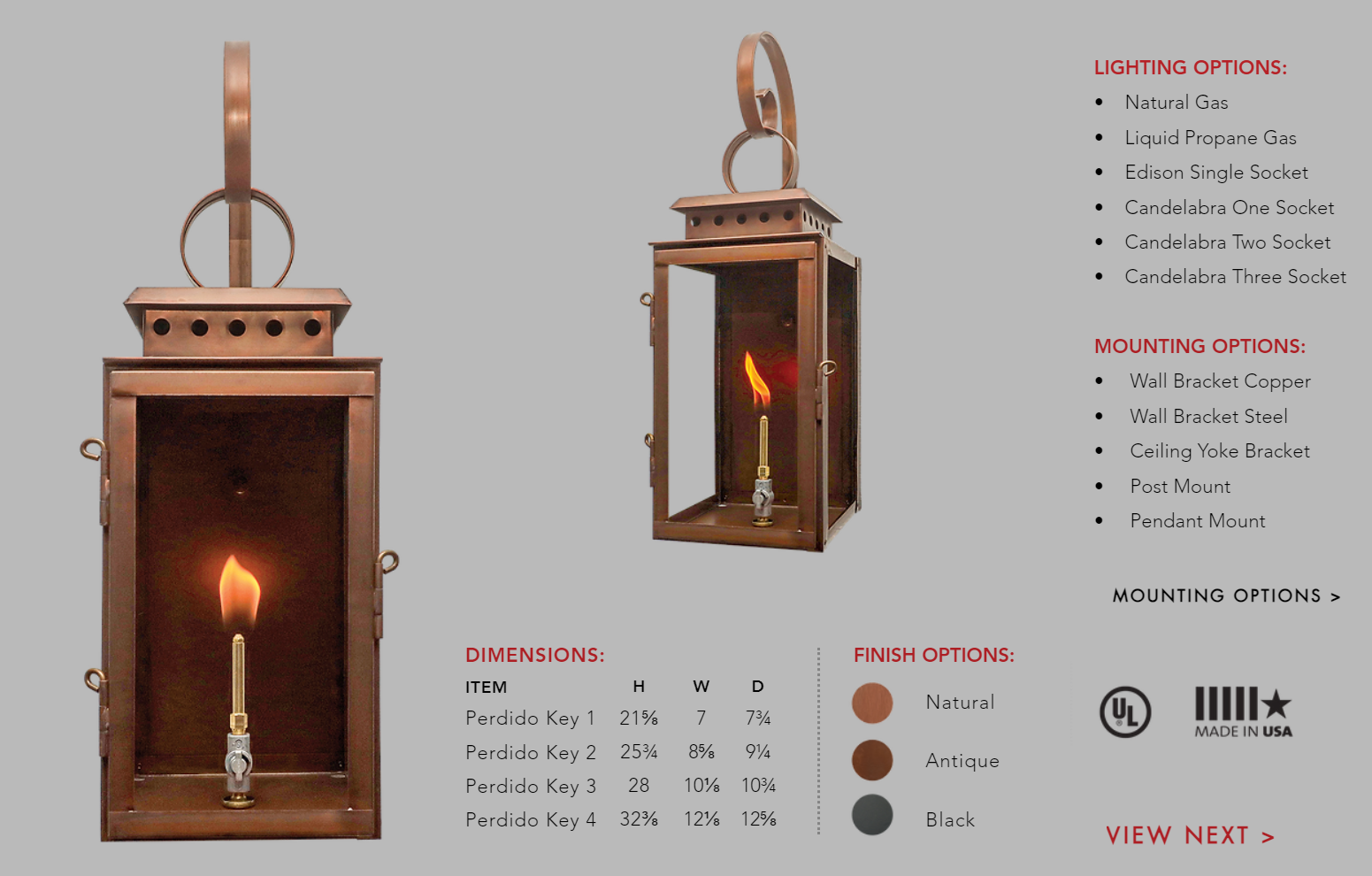 Outdoor Gas Electric Copper Lantern Kitchen Island Pendant Ceiling Light Fixture Chandelier Entryway Patio Light