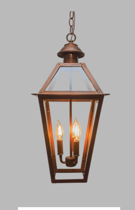 In Stock - Mountain Brook Copper Lantern