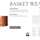 St. James Basket Weave Copper Chandelier