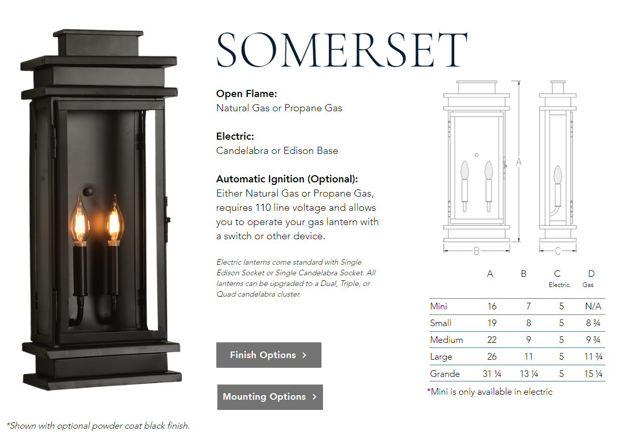 St. James Somerset Copper Lantern Pendant Light