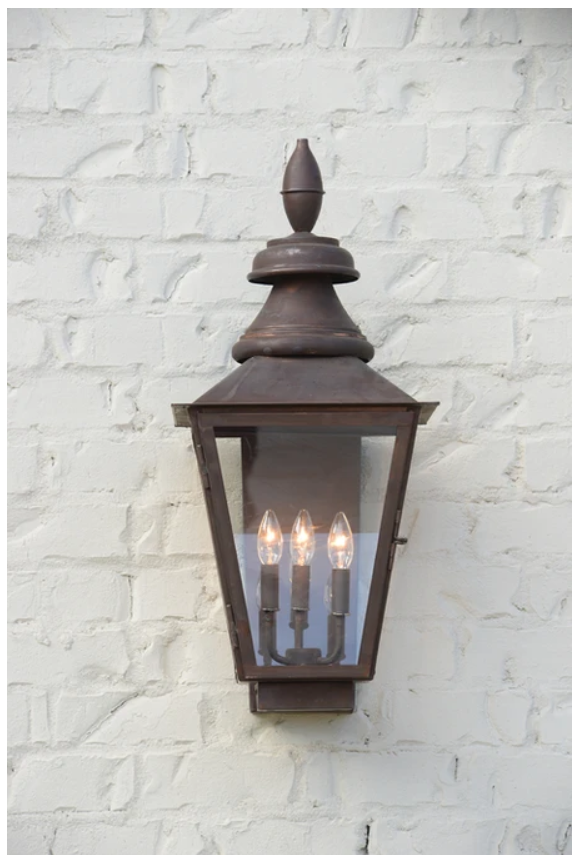 St. James Birmingham Copper Lantern