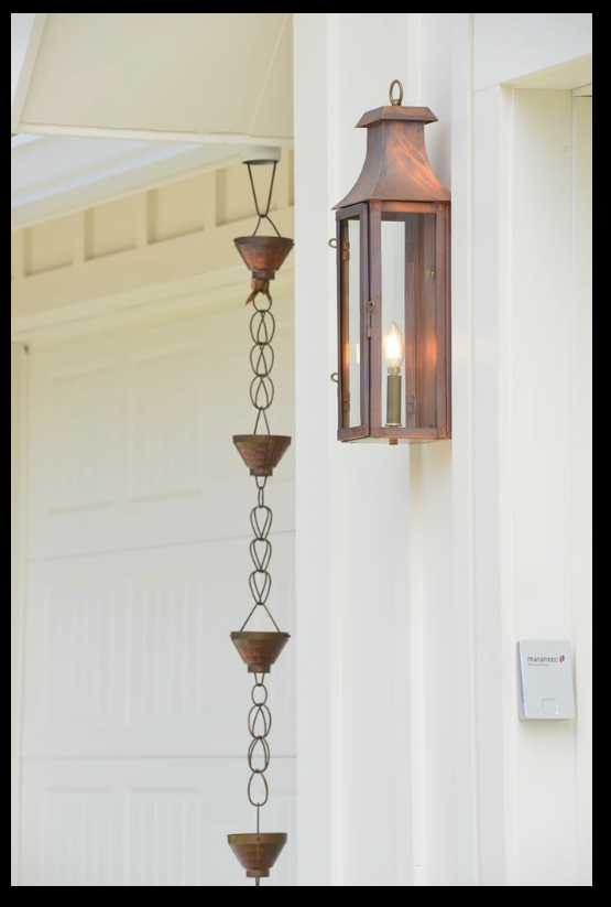 Outdoor Gas Electric Copper Lantern Kitchen Island Pendant Ceiling Light Fixture Chandelier Entryway Patio Light