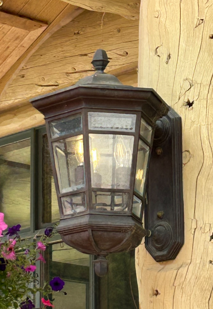 Outdoor Gas Electric Copper Lantern Kitchen Island Pendant Ceiling Light Fixture Chandelier Entryway Patio Light