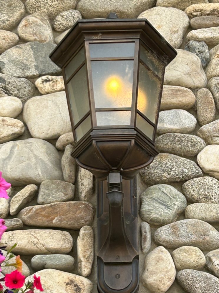 Outdoor Gas Electric Copper Lantern Kitchen Island Pendant Ceiling Light Fixture Chandelier Entryway Patio Light