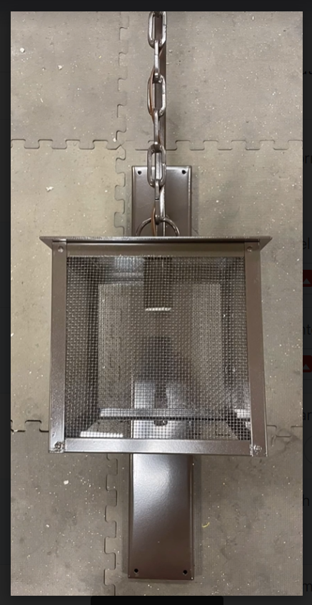 St. James Bradford Copper Lantern Custom Design
