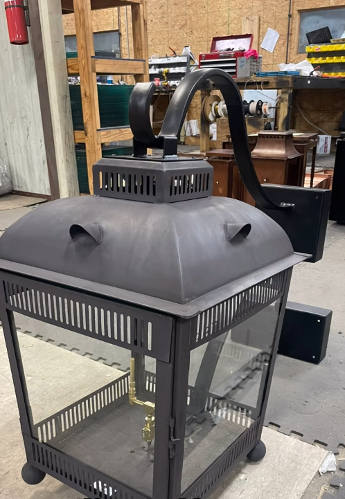 St. James Cornwall Copper Lantern Custom Design