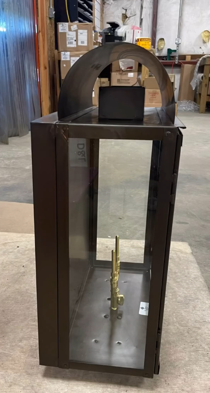St. James Ravenna Copper Lantern Custom Design