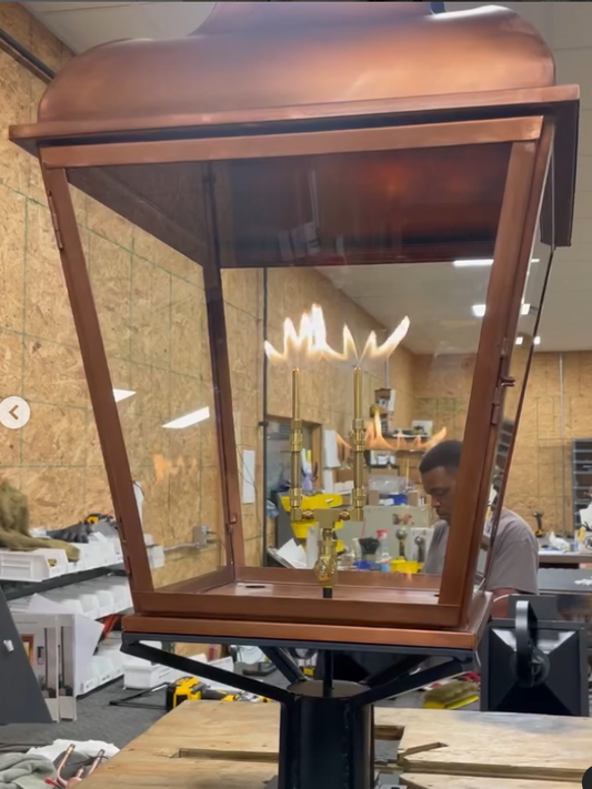 Outdoor Gas Electric Copper Lantern Kitchen Island Pendant Ceiling Light Fixture Chandelier Entryway Patio Light