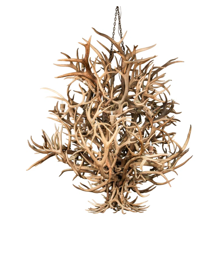 Rockefeller Deer Antler Chandelier
