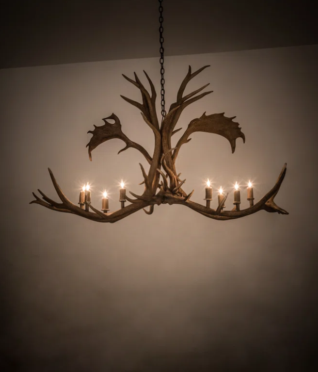 Diamond Head Antler Chandelier