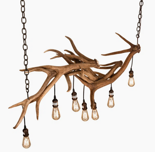 Deer Antler Chandelier Pendant Light