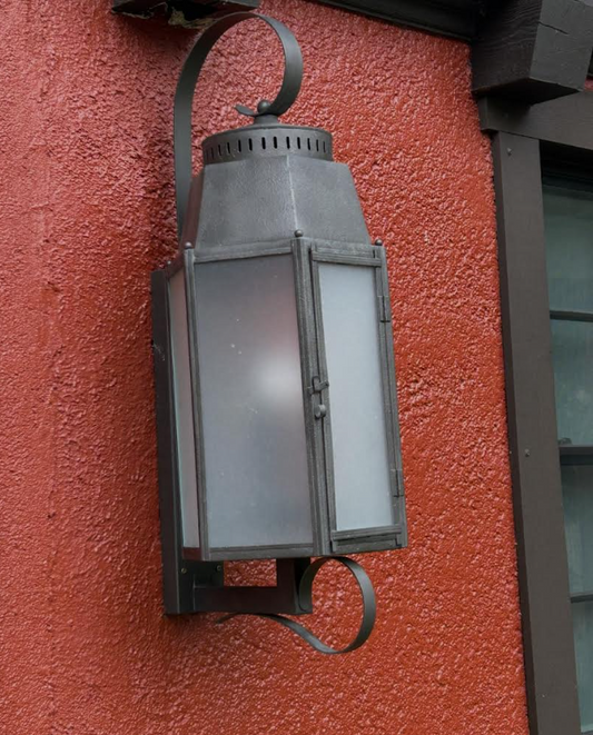 St. James Abrams Copper Lantern Pendant Light Custom Design