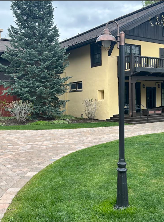 St. James Patagonia Copper Lantern Custom Design