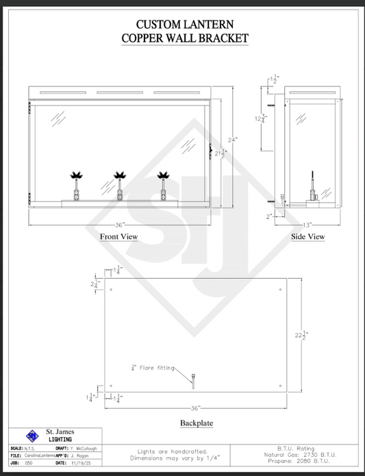 Quote#5113, Cost $1250 on 11/25