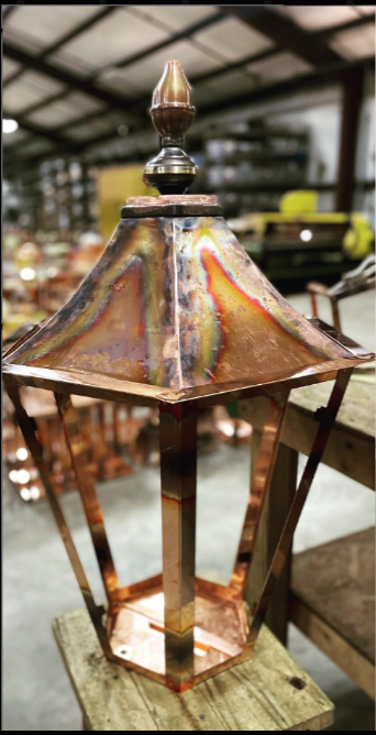 Outdoor Gas Electric Copper Lantern Kitchen Island Pendant Ceiling Light Fixture Chandelier Entryway Patio Light