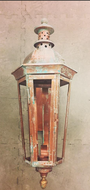Outdoor Gas Electric Copper Lantern Kitchen Island Pendant Ceiling Light Fixture Chandelier Entryway Patio Light